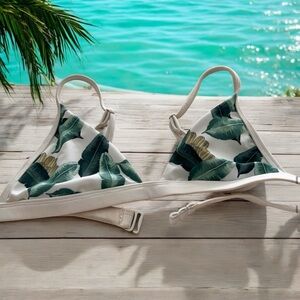 SAHARA RAY Bikini Top Tropical Print